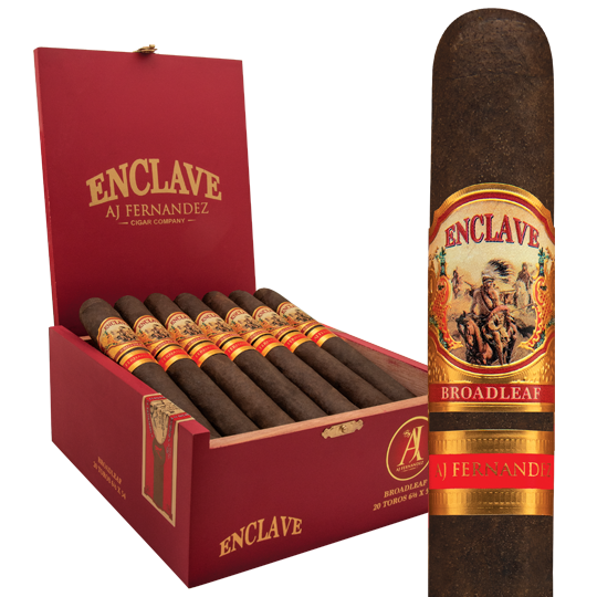 AJ Fernandez - Enclave Broadleaf Churchill (Box of 20)