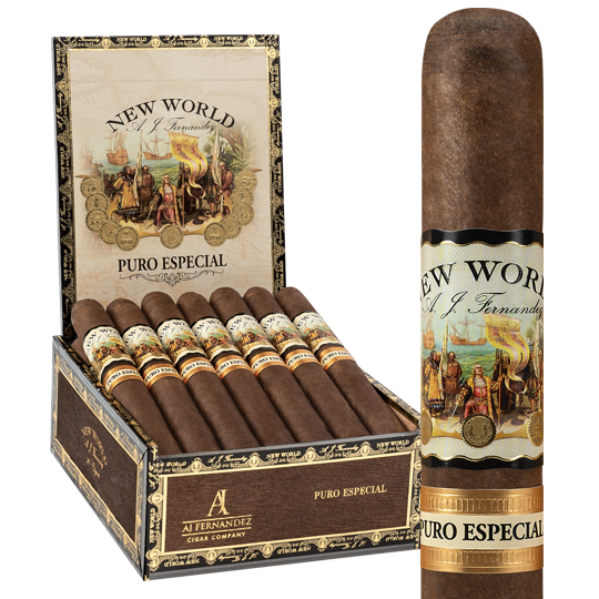 AJ Fernandez - New World Puro Especial Short Churchill  (Box of 20)