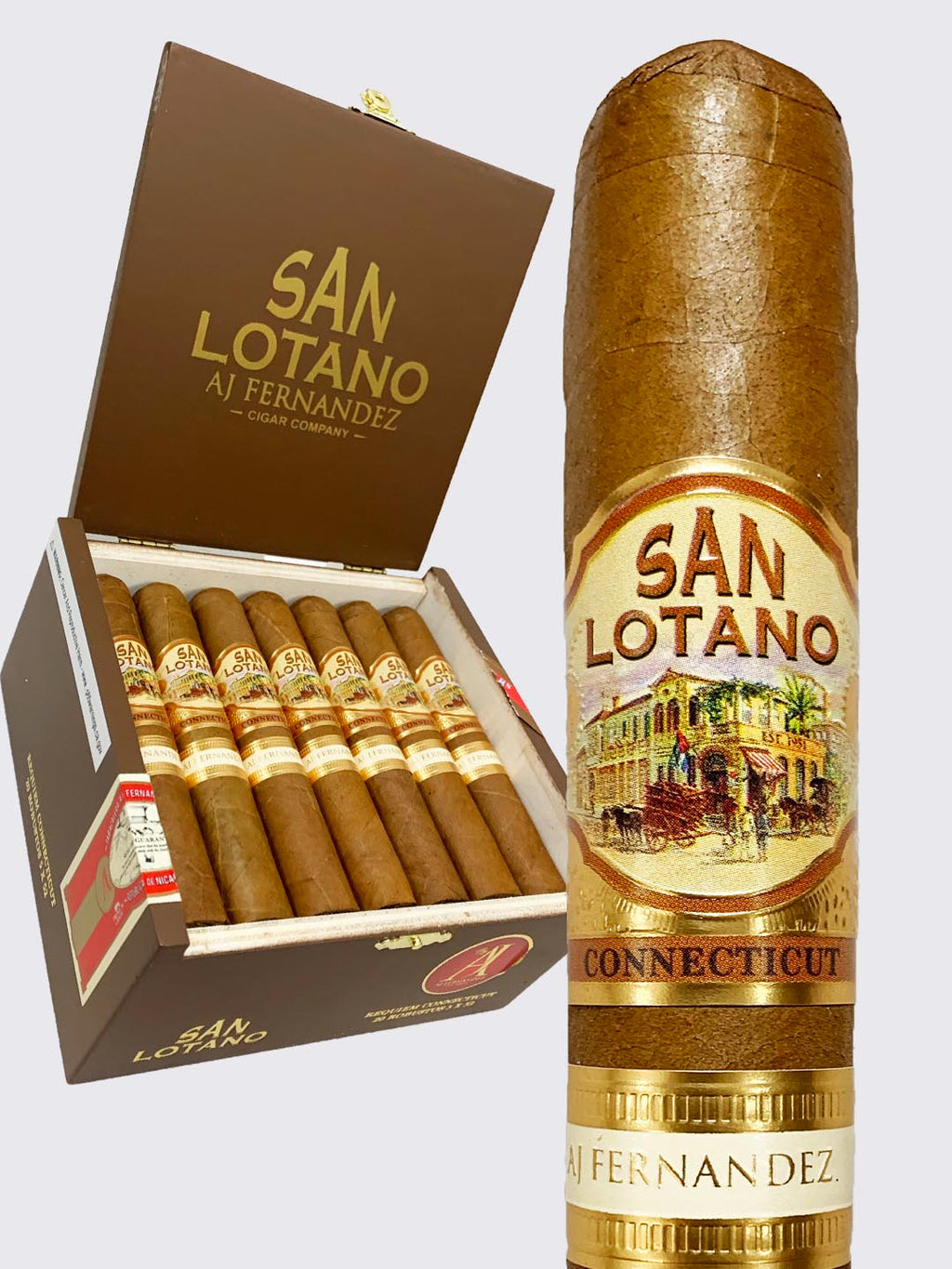 AJ Fernandez - San Lotano Requiem Connecticut Gran Toro (Box of 20)